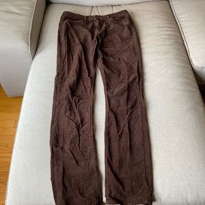 LONG INSEAM brown jeans//velvety soft finish (LTS)